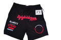 "Stand on business" fleece shorts