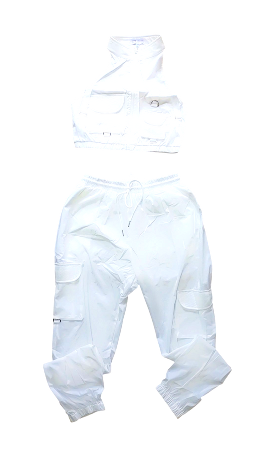 UKC "Throw Back" halter/w cargo pants set