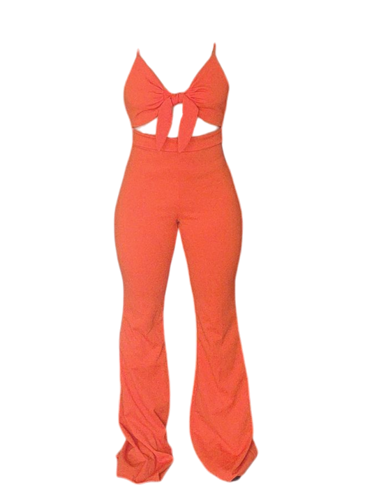 Bow Tie Jumpsuit