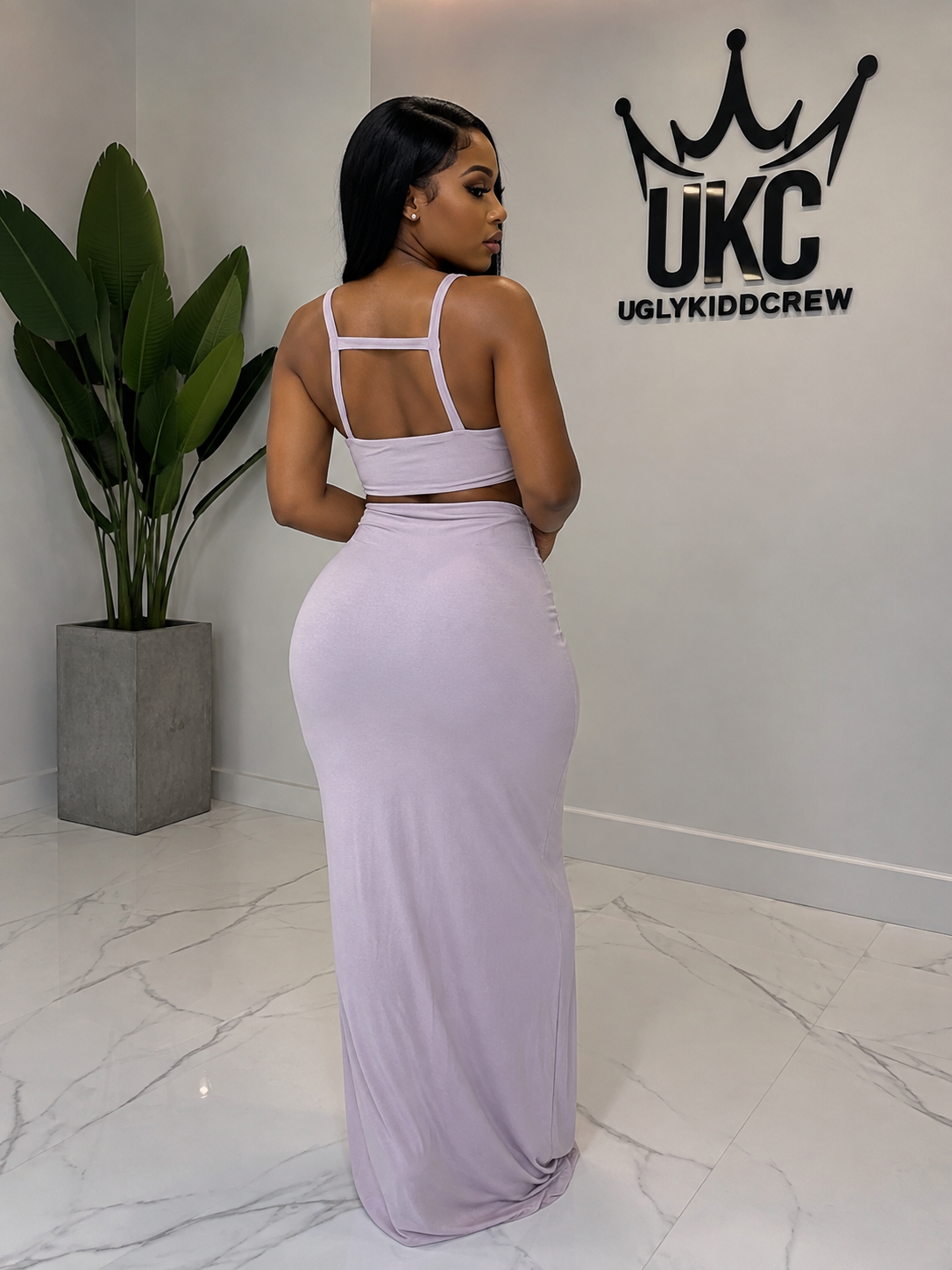 Lavender Luxe Maxi Dress