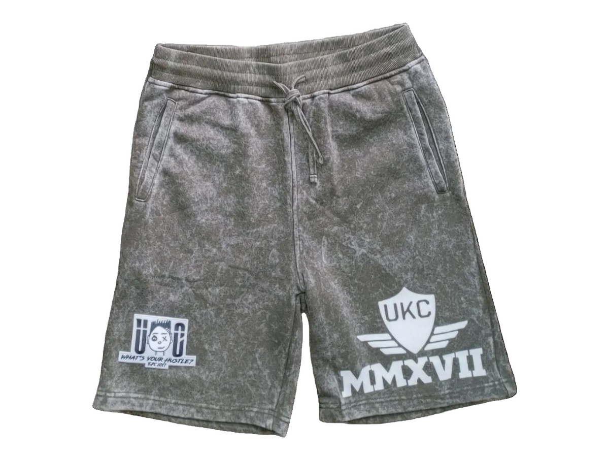 The Hustle Motto Set - Acid Wash Olive